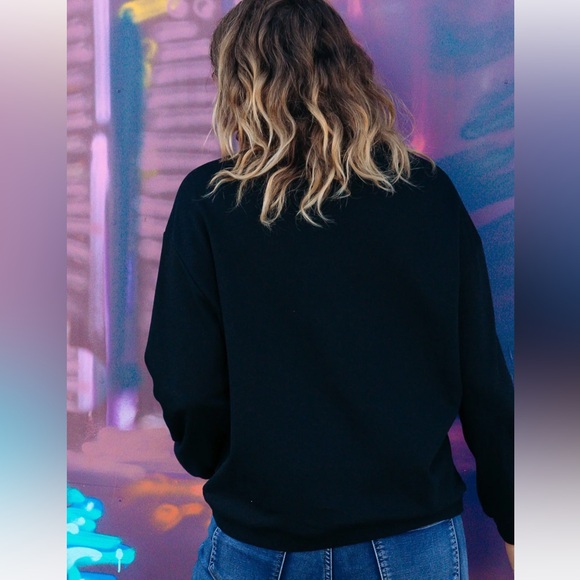 NWT Proud Poppy Adore Rainbow Heart Sweatshirt by Kasey Rainbow AU 28 US 24 - Picture 4 of 10